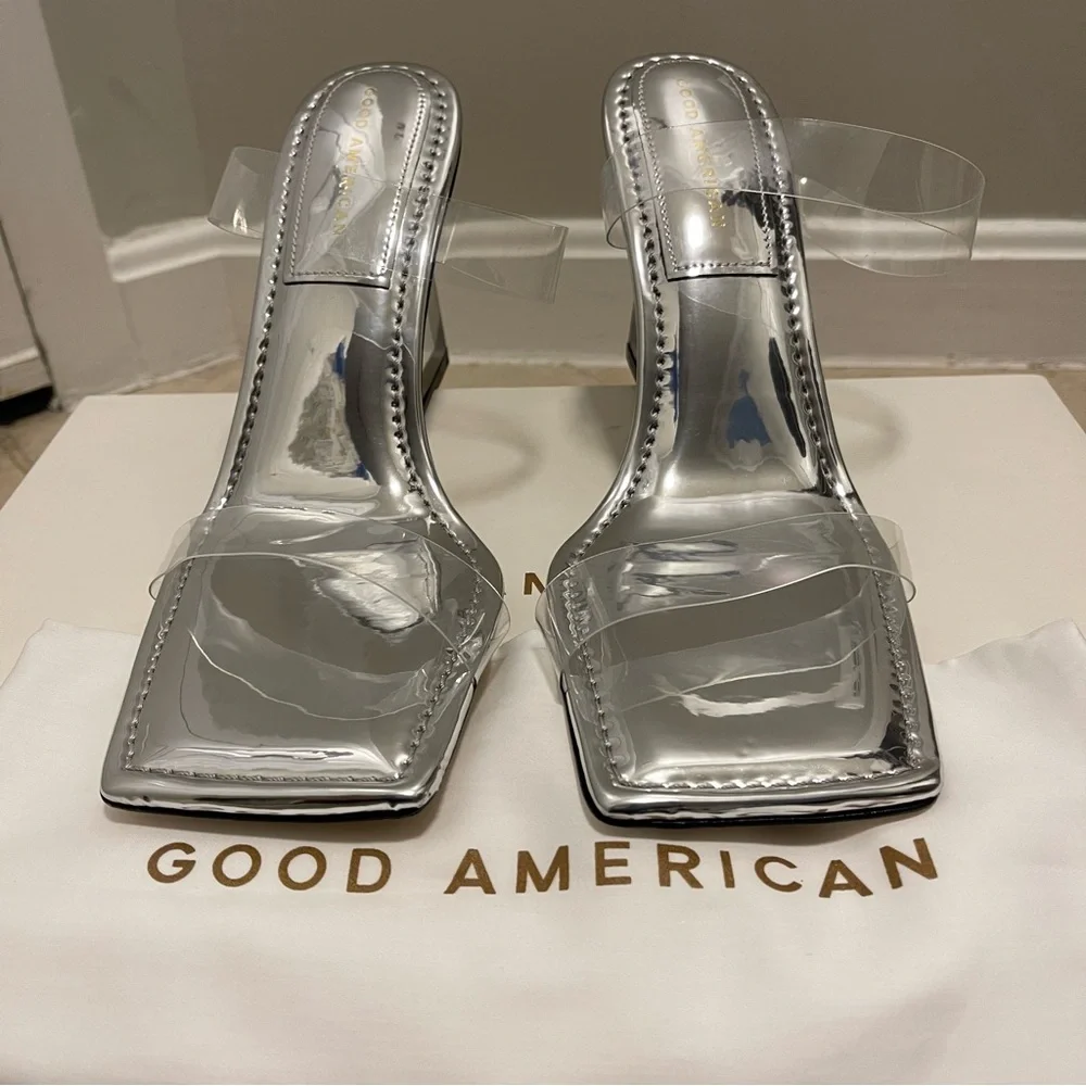 Good American CINDER-F*CKING-RELLA Wedge